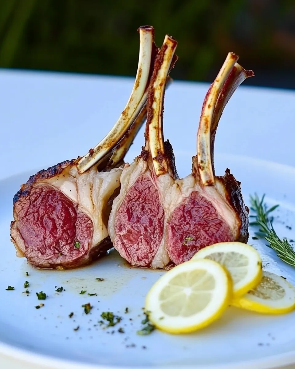 Sous Vide Rack Of Lamb