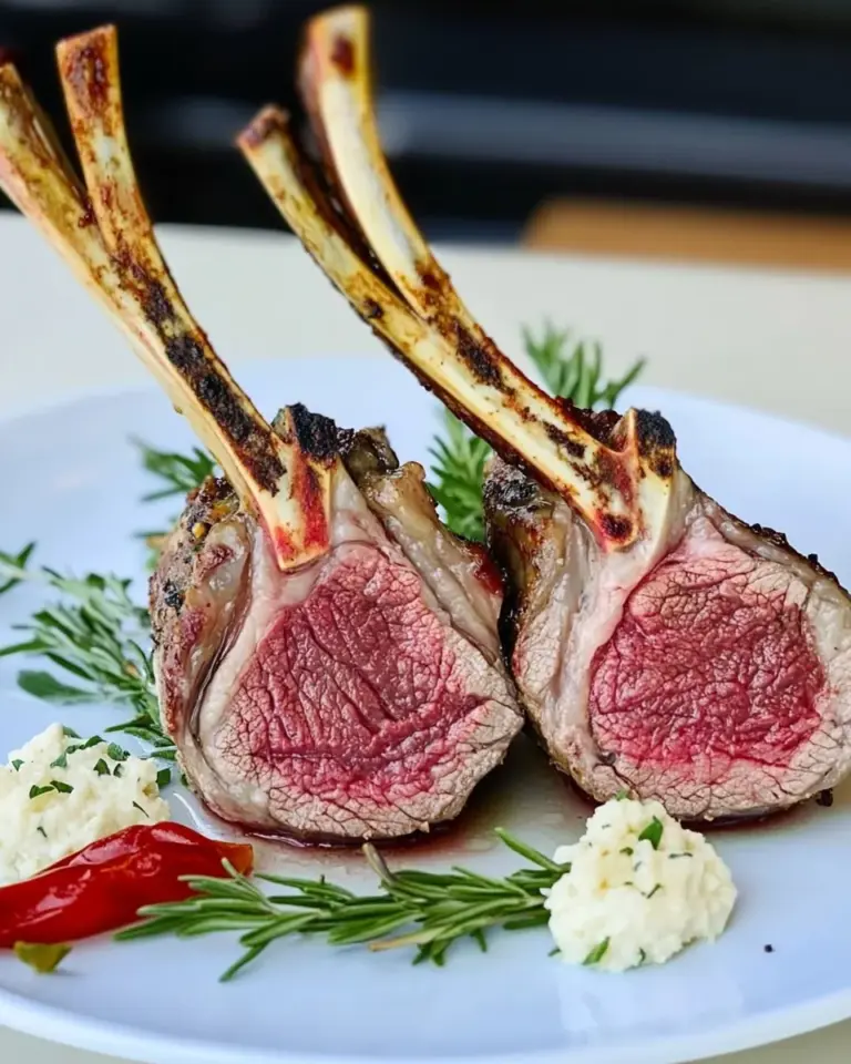 Sous Vide Rack Of Lamb