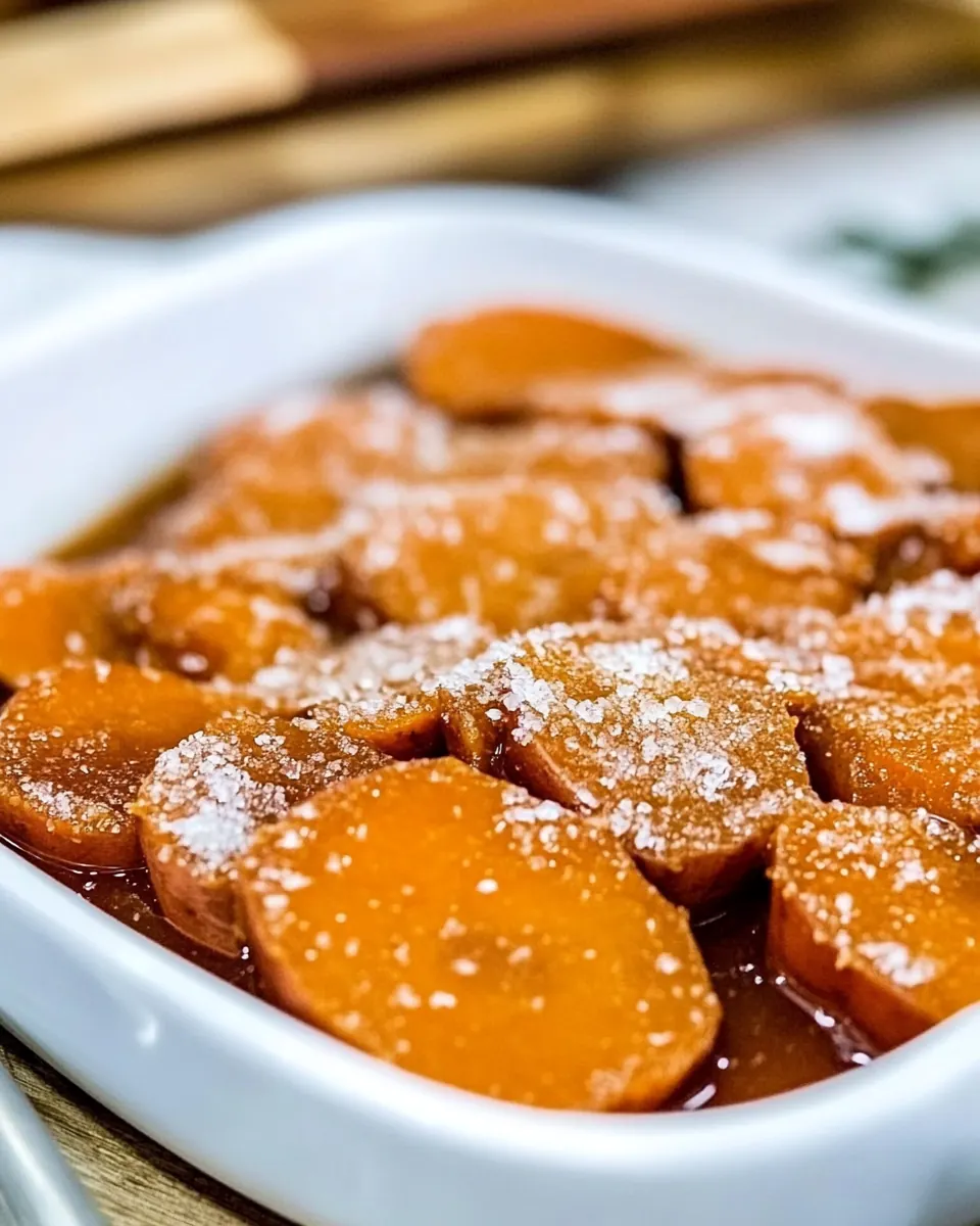 Southern Candied Sweet Potatoes