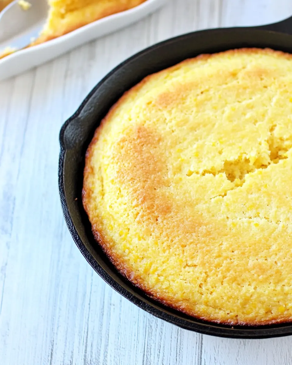 Southern Skillet Cornbread