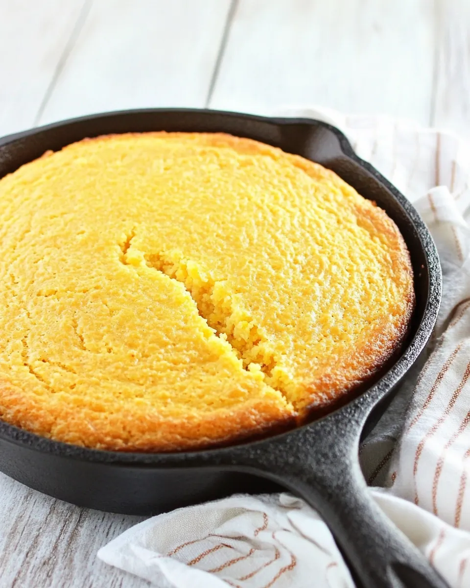 Southern Skillet Cornbread