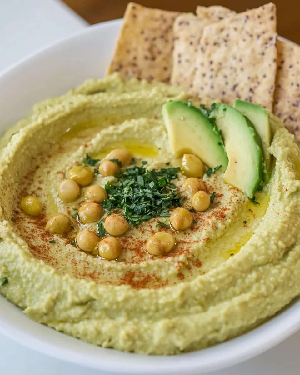 Southwest Avocado Hummus