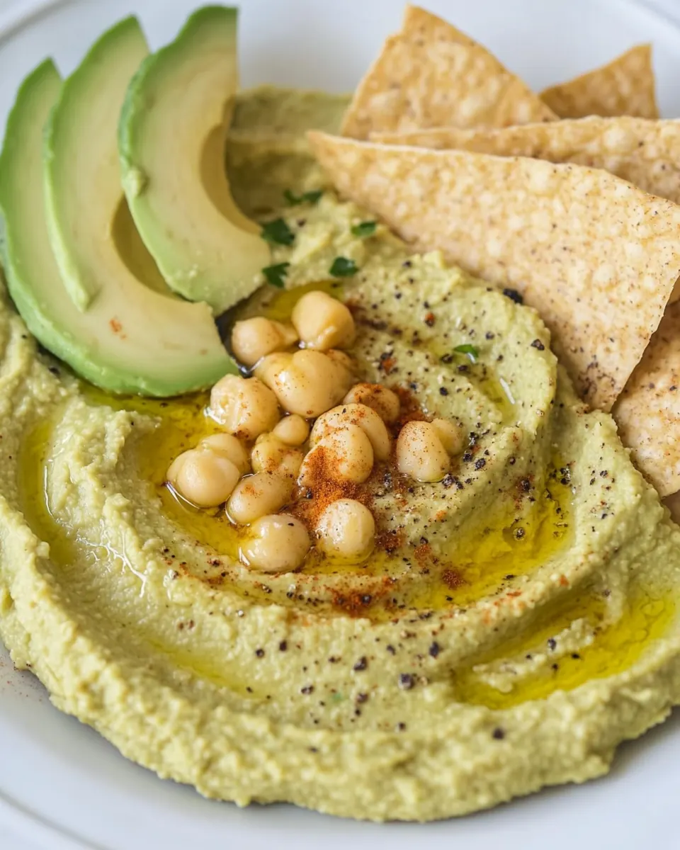 Southwest Avocado Hummus