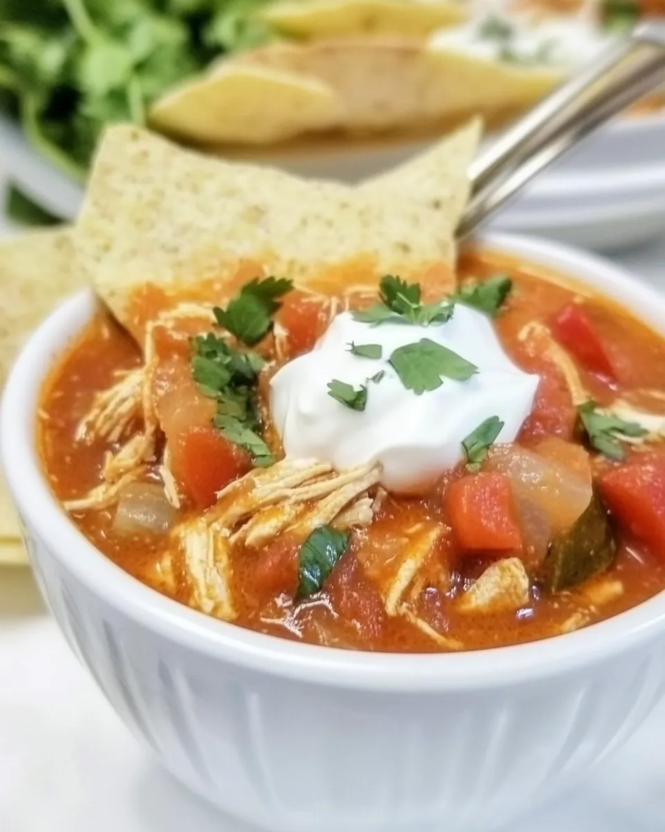 Southwest Chicken Soup