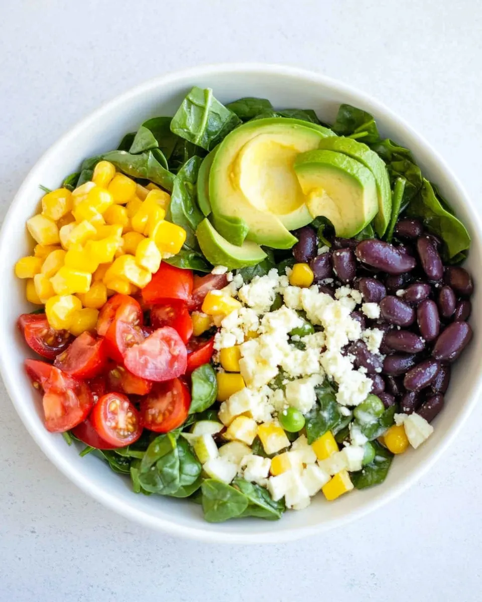 Southwest Spinach Salad