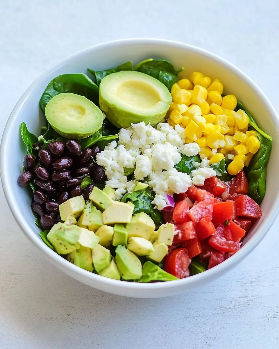 Southwest Spinach Salad