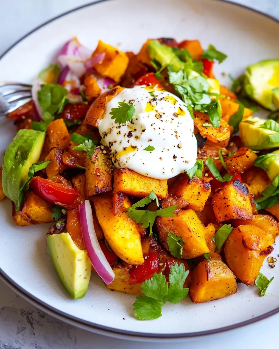 Southwest Sweet Potato Hash