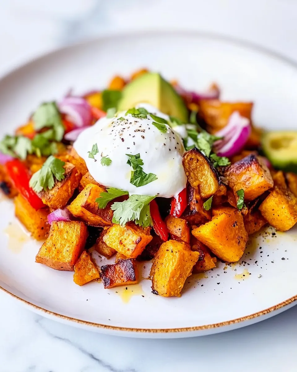 Southwest Sweet Potato Hash