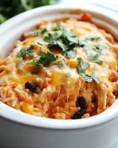 Southwestern Crock Pot Chicken and Rice Recipe