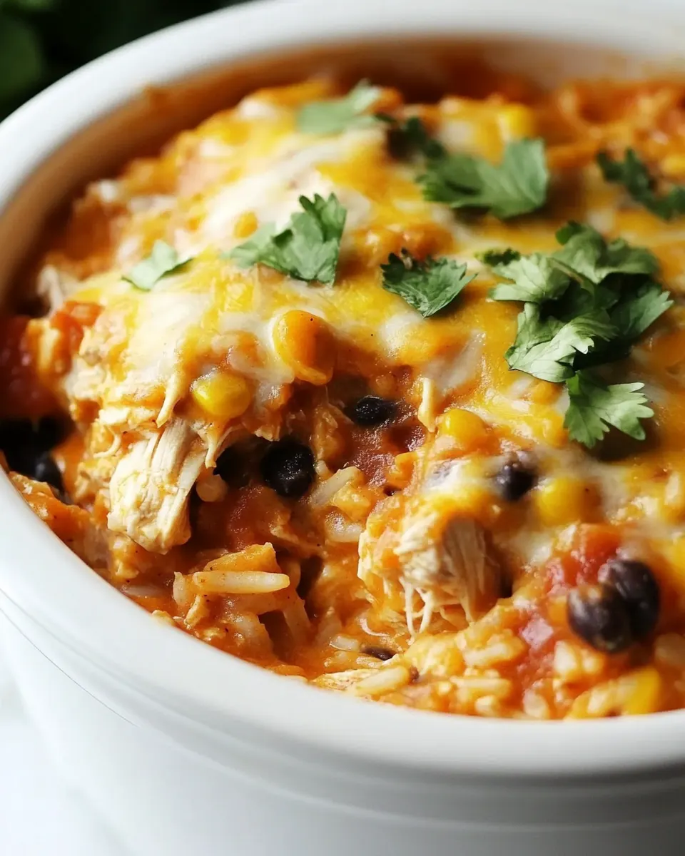 Southwestern Crock Pot Chicken and Rice Recipe