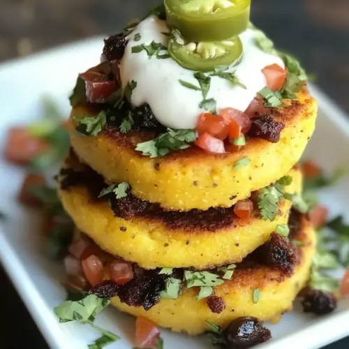 Southwestern Polenta Cakes