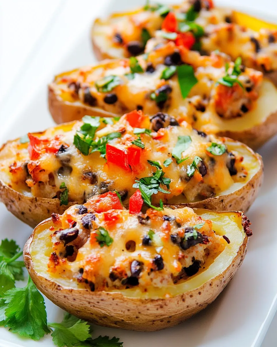 Southwestern Stuffed Potatoes