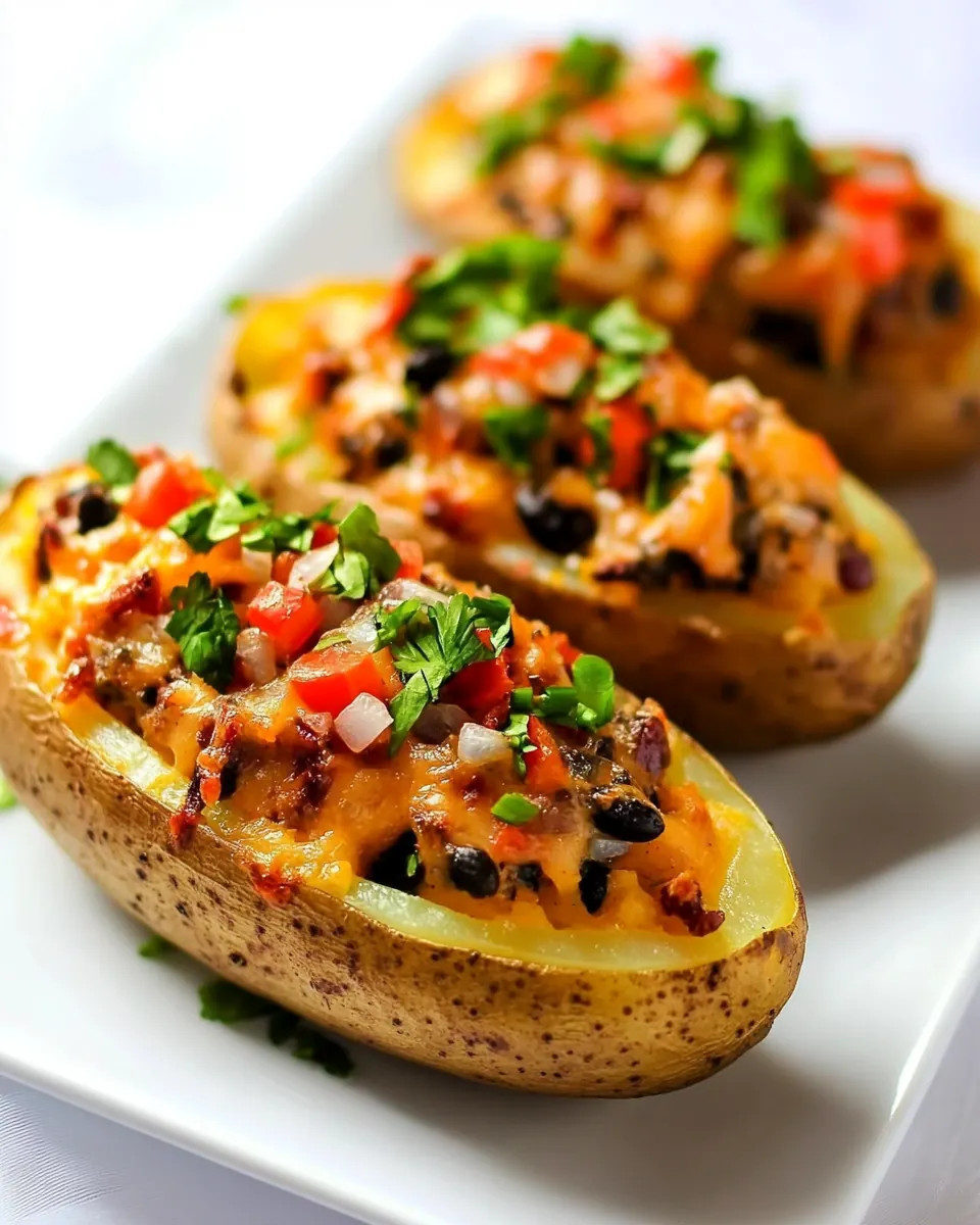 Southwestern Stuffed Potatoes