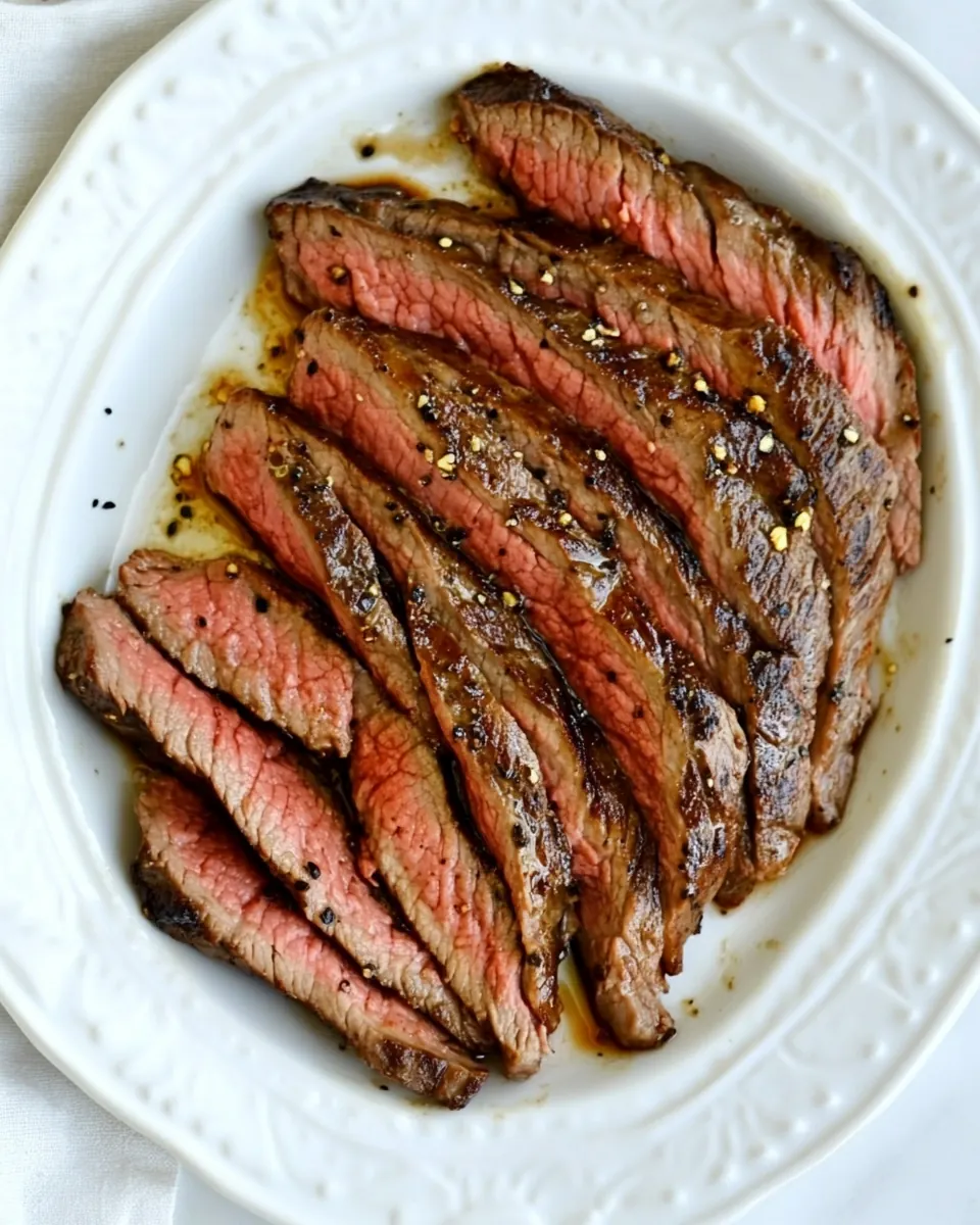 Soy Marinated Flank Steak