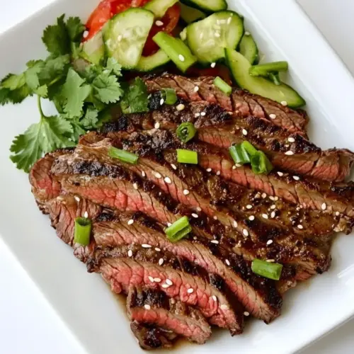 Soy Marinated Flank Steak