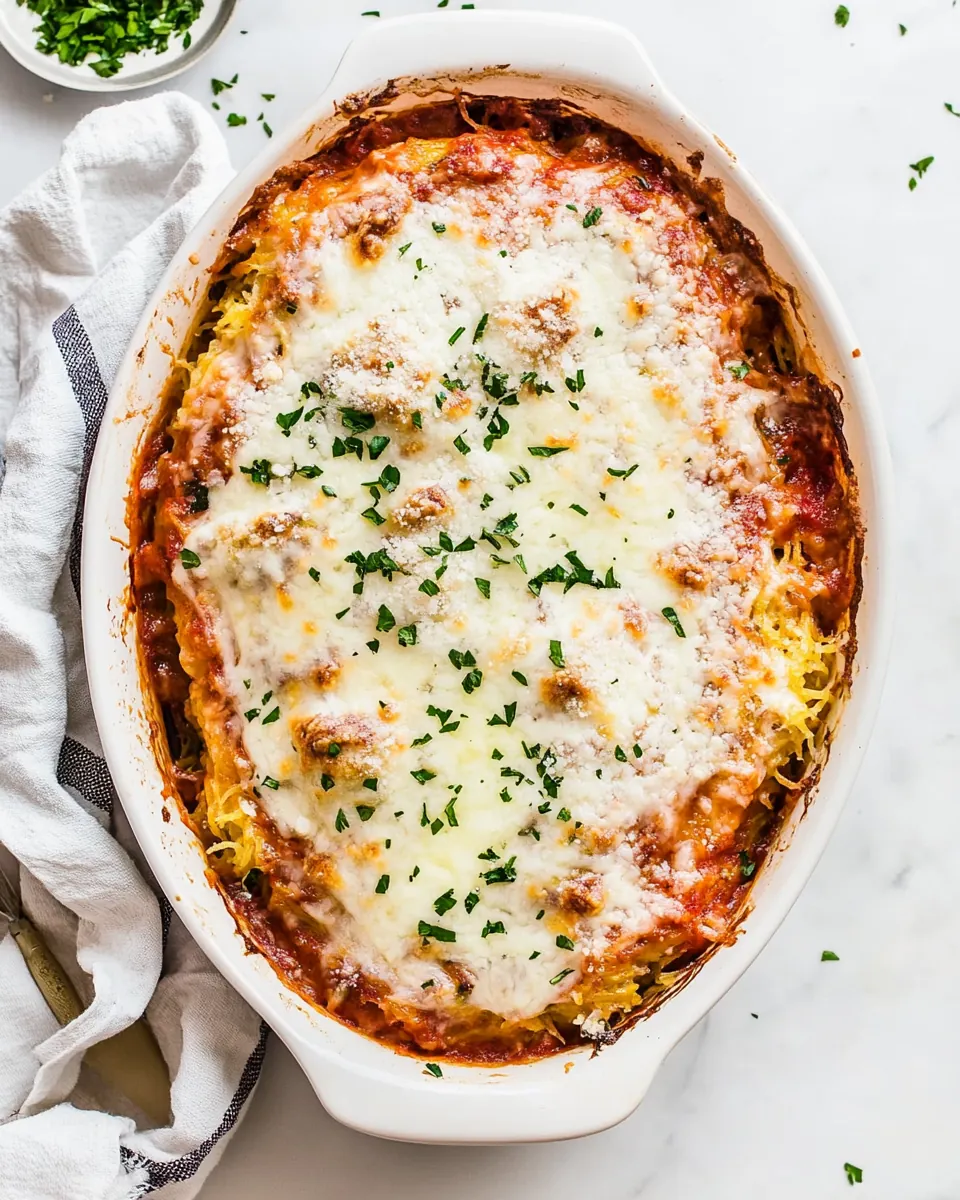 Spaghetti Squash Casserole