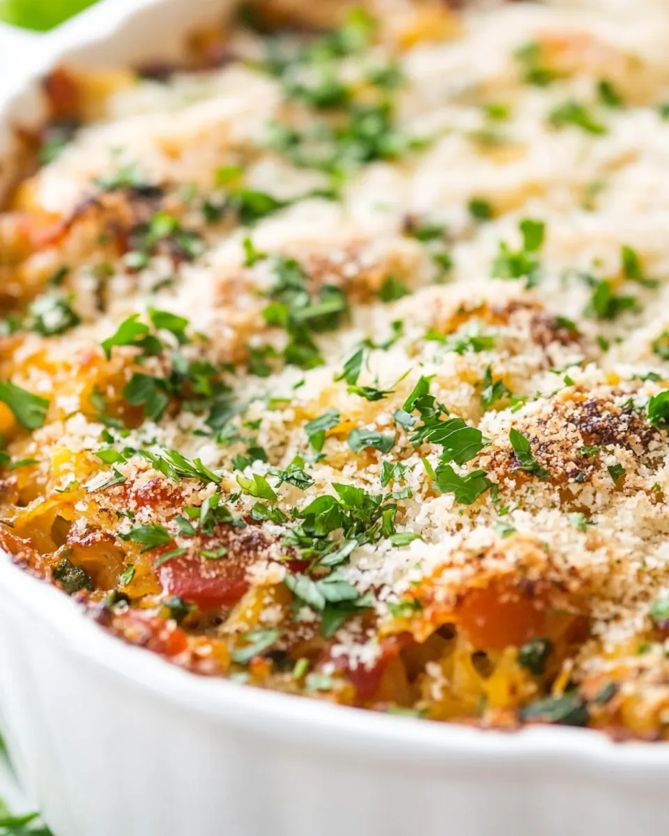 Spaghetti Squash Casserole