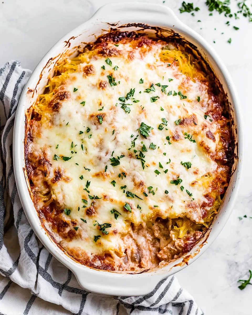 Spaghetti Squash Casserole