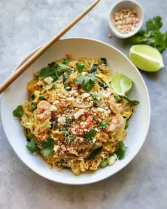 Spaghetti Squash Pad Thai