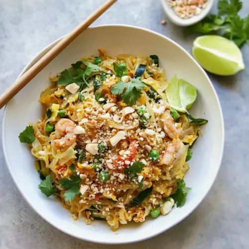 Spaghetti Squash Pad Thai
