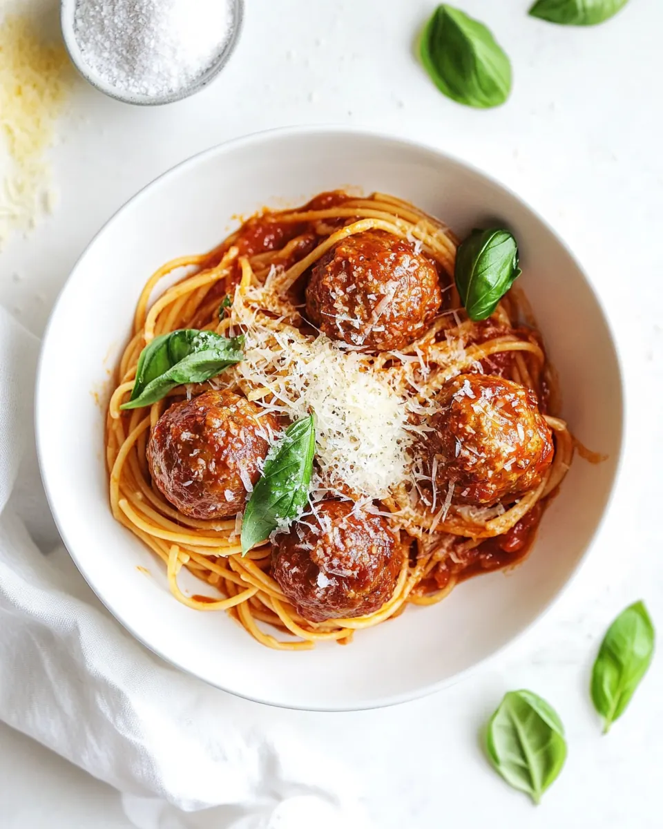 Spaghetti and Meatballs
