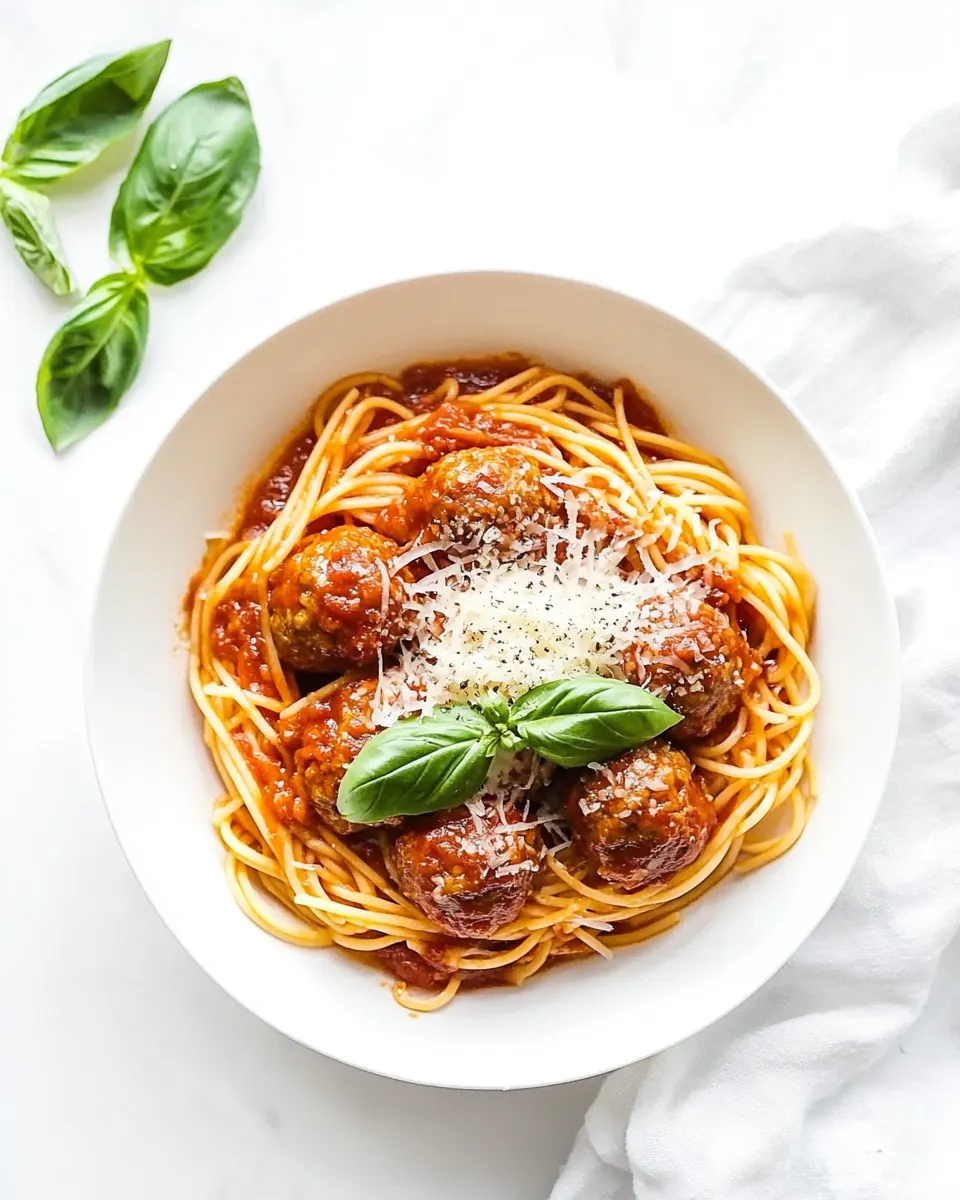 Spaghetti and Meatballs