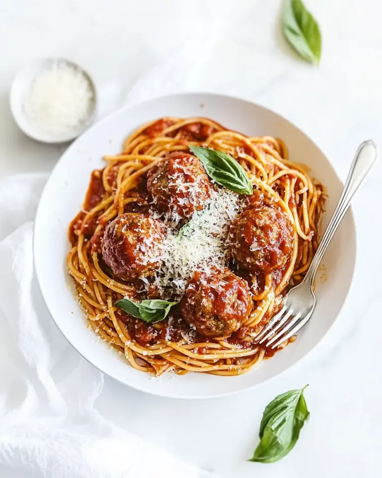 Spaghetti and Meatballs