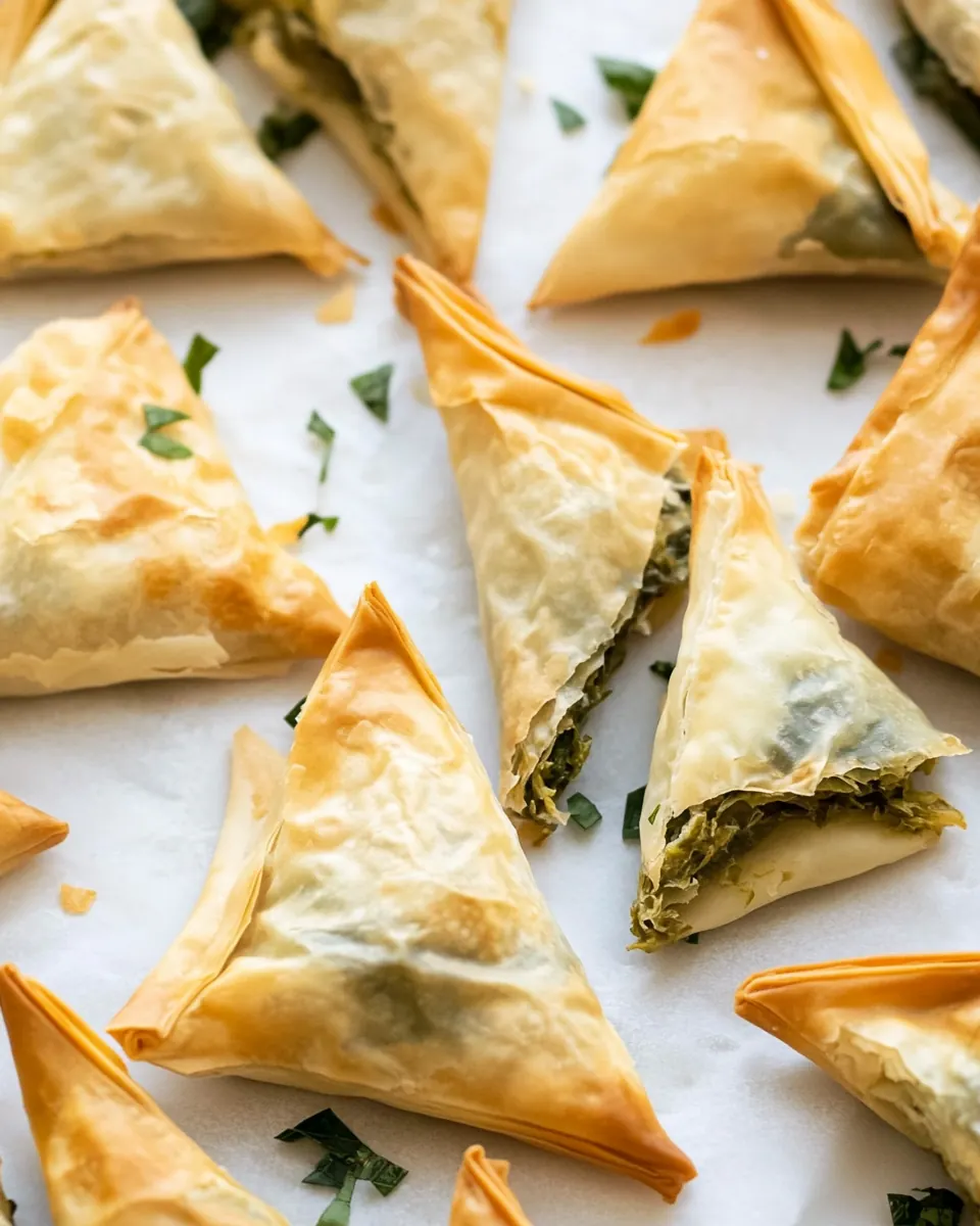 Spanakopita Triangles