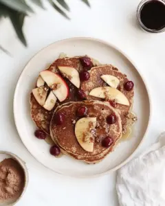 Spelt Apple Pancakes