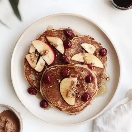 Spelt Apple Pancakes