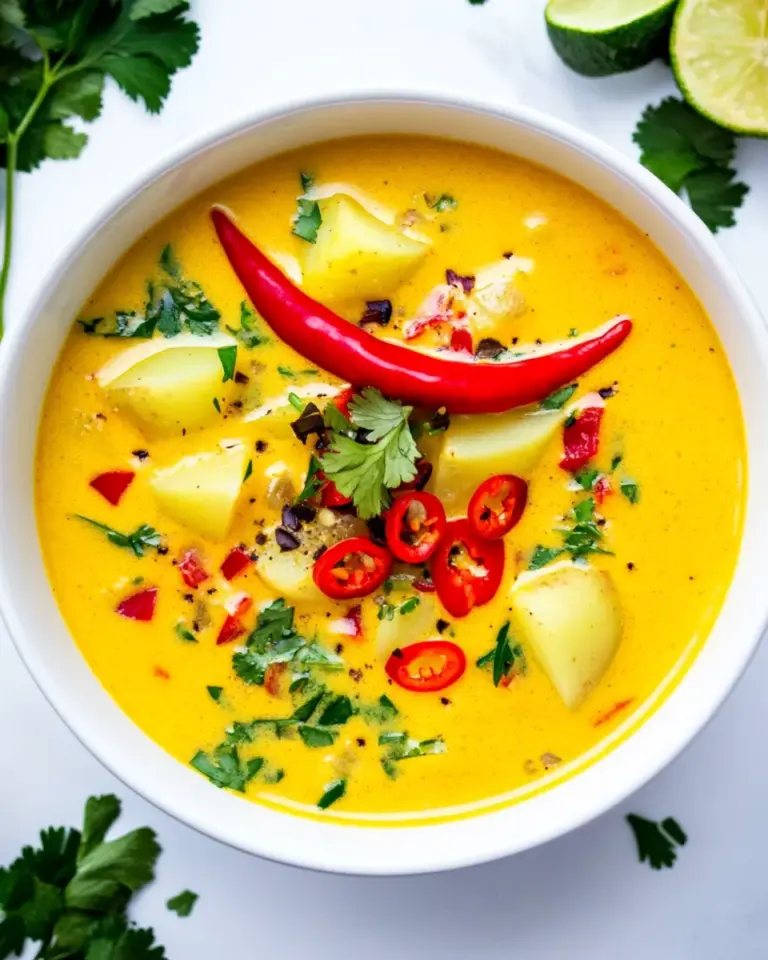 Spiced Coconut Potato Soup