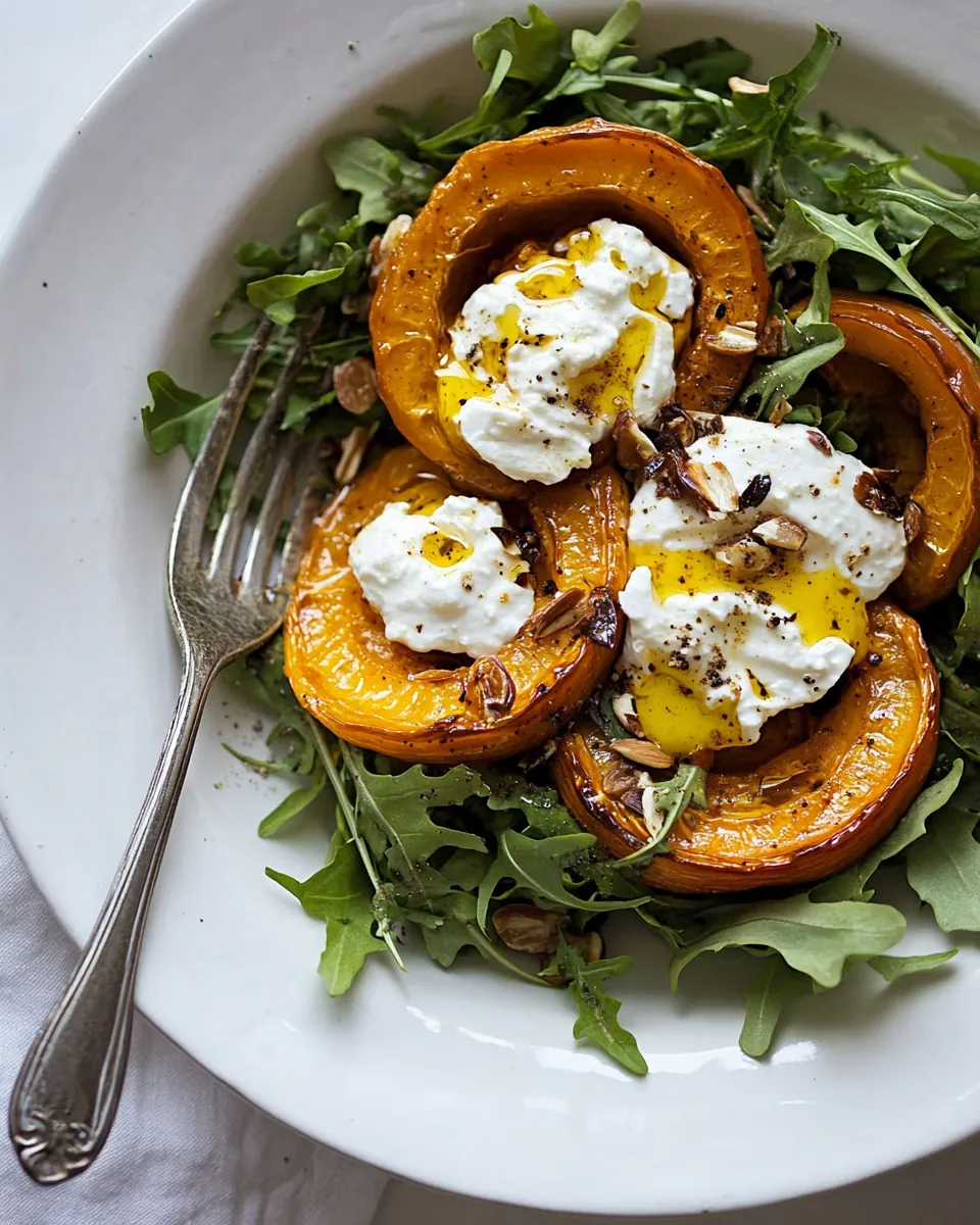 Spiced Delicata Breakfast Salad