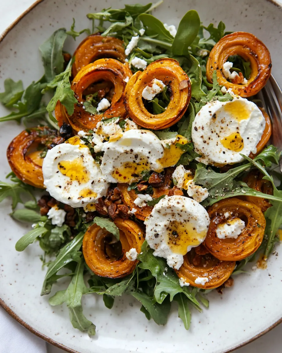 Spiced Delicata Breakfast Salad