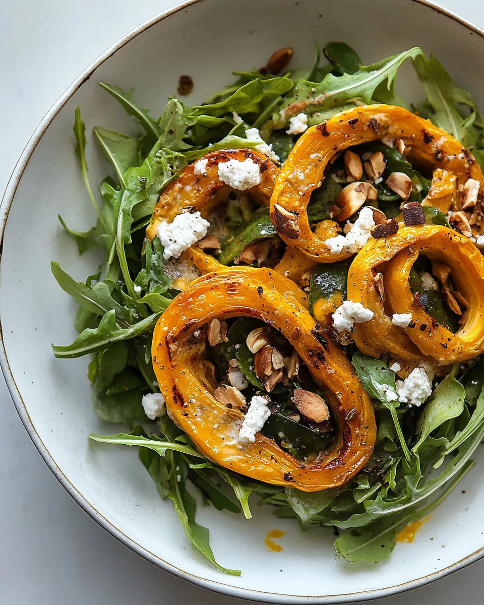 Spiced Delicata Breakfast Salad