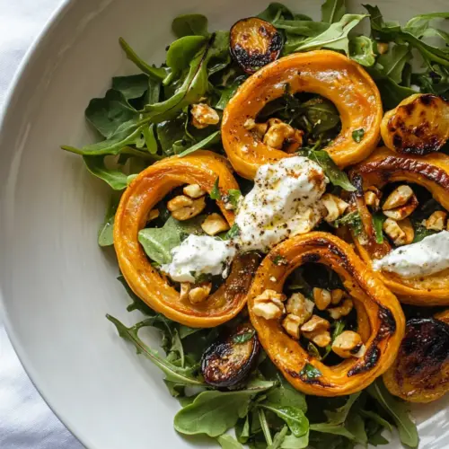 Spiced Delicata Breakfast Salad