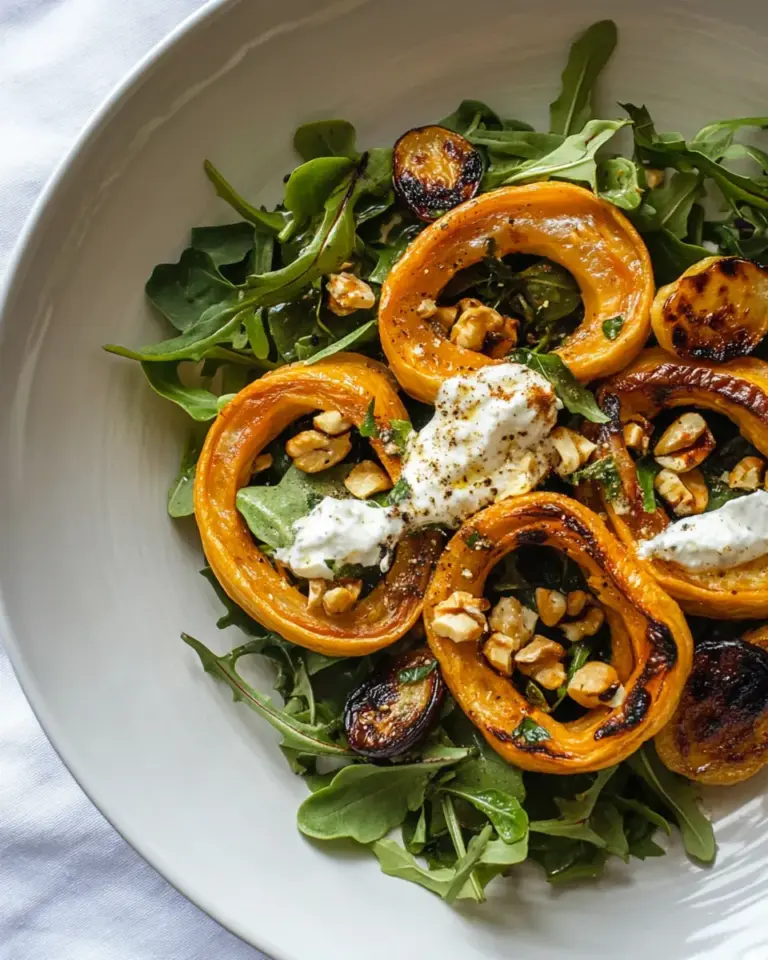 Spiced Delicata Breakfast Salad