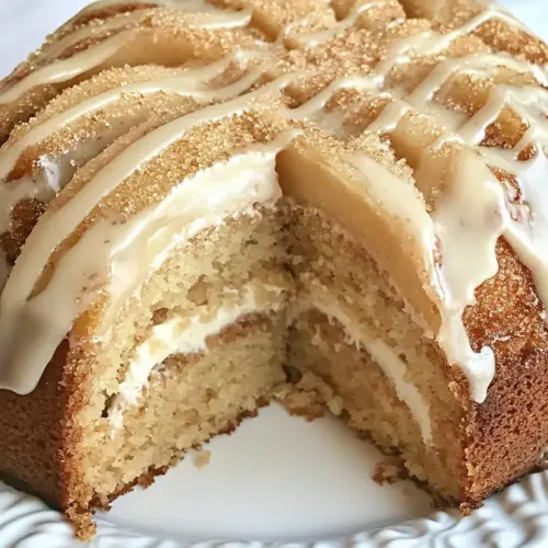 Spiced Pear Cake with Browned Butter Icing