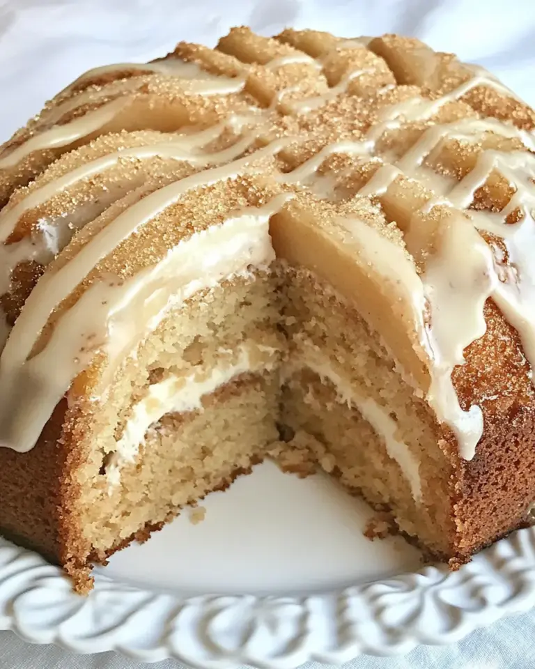 Spiced Pear Cake with Browned Butter Icing