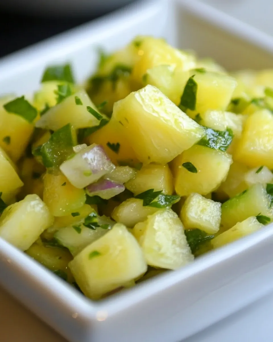 Spicy Pineapple Salsa