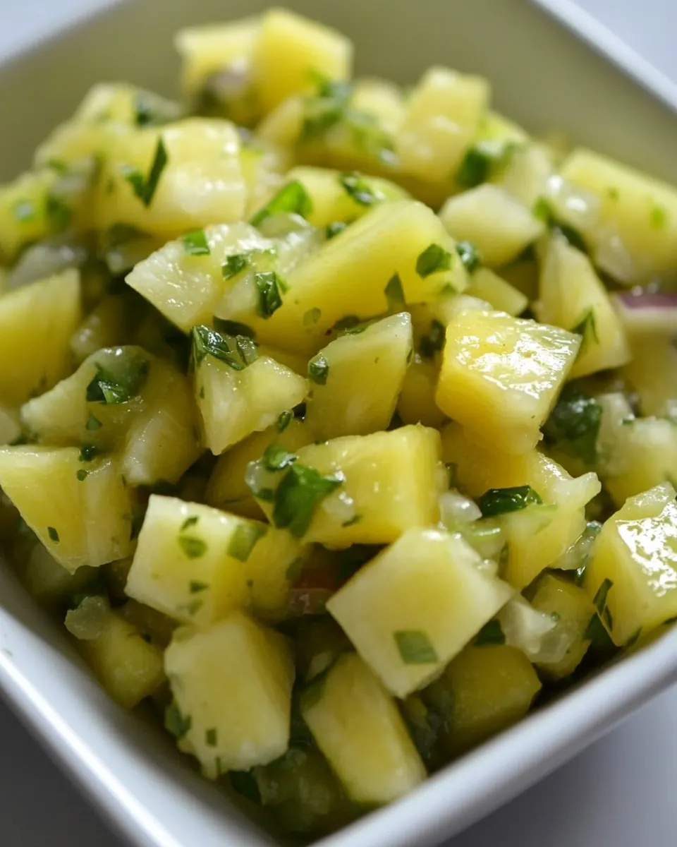 Spicy Pineapple Salsa