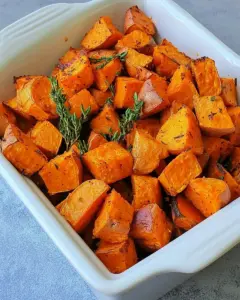 Spicy Roasted Sweet Potatoes