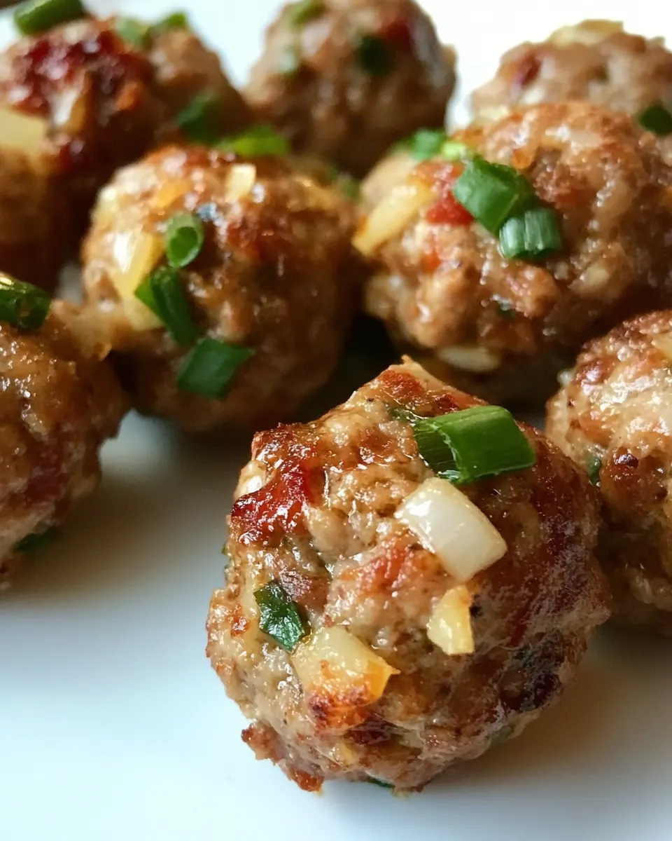 Spicy Tailgate Meatballs