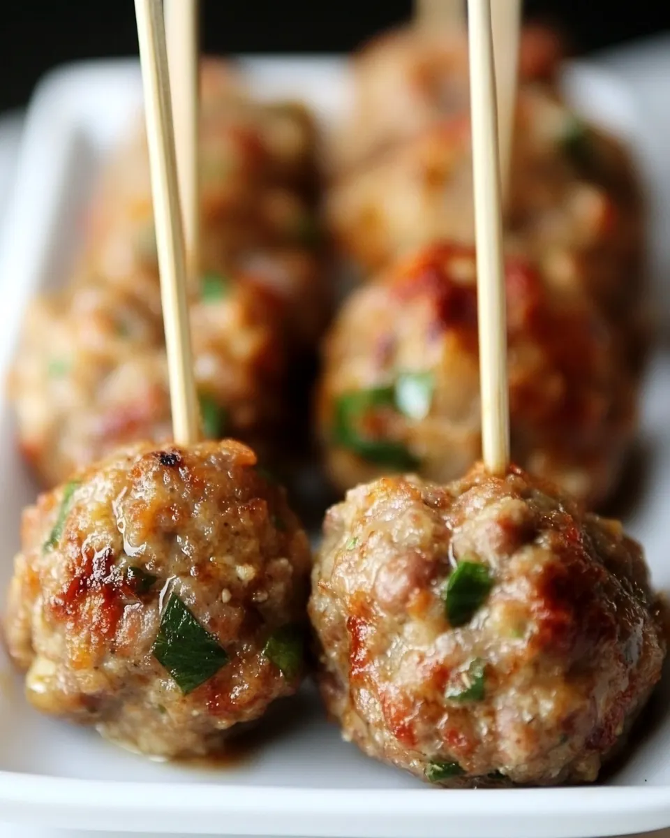 Spicy Tailgate Meatballs