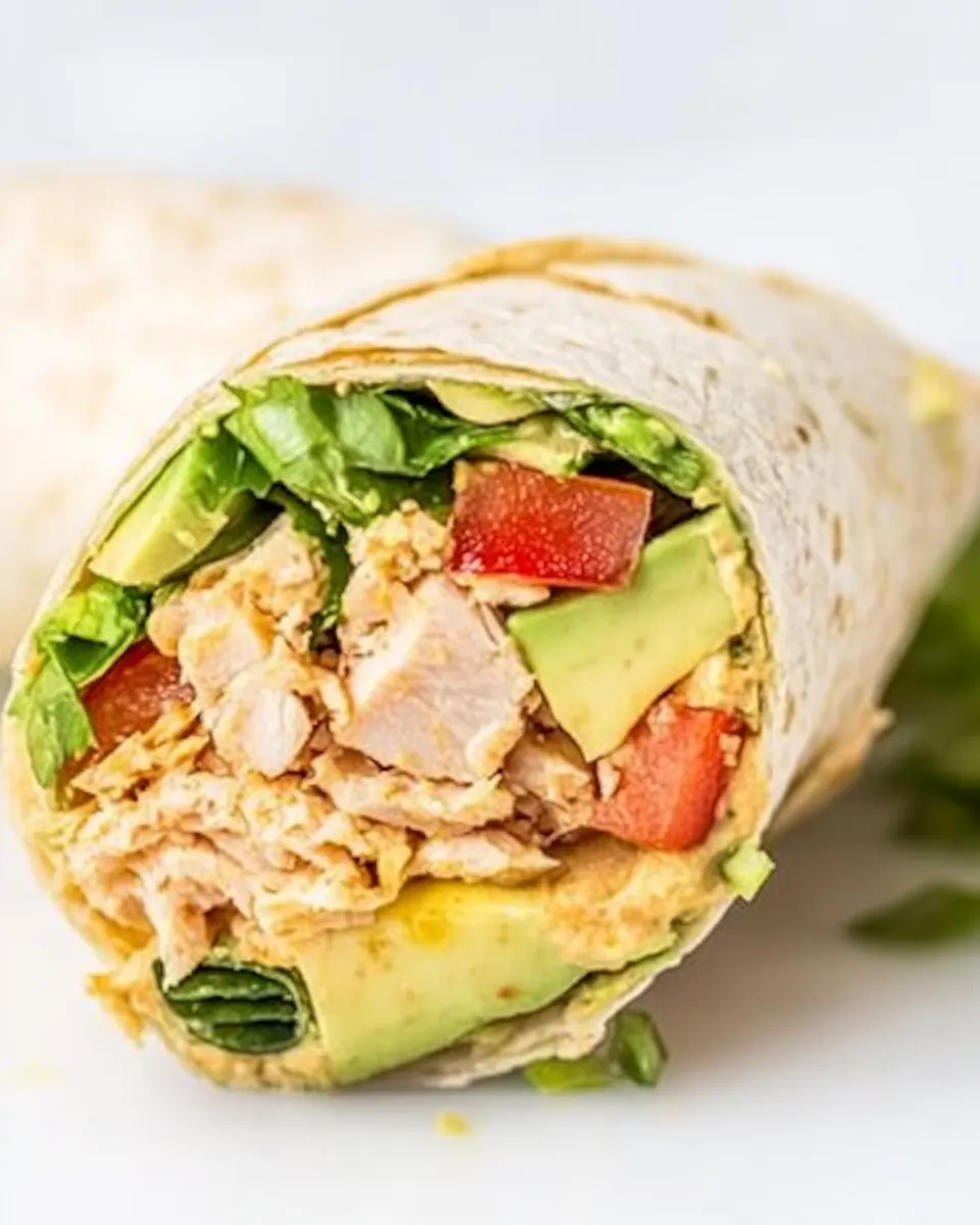 Spicy Tuna Avocado Wrap