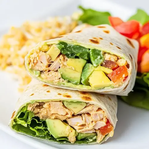 Spicy Tuna Avocado Wrap