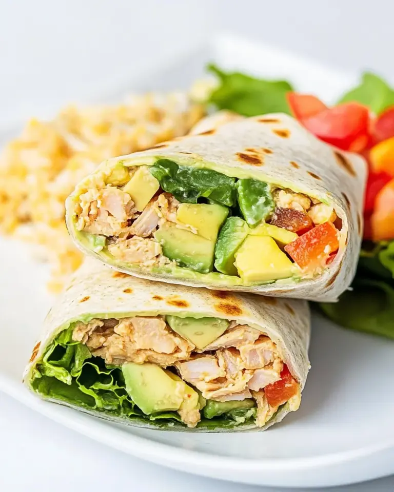 Spicy Tuna Avocado Wrap