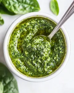 Spinach Basil Pesto