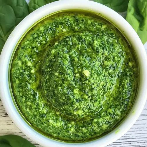 Spinach Basil Pesto