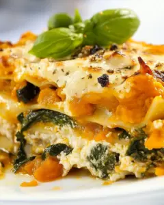 Spinach Butternut Squash Lasagna