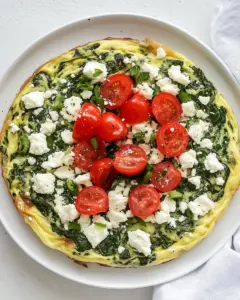 Spinach Feta Frittata